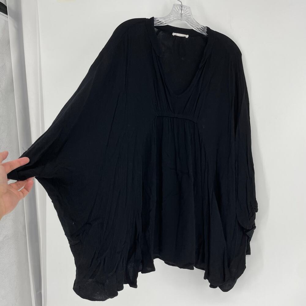 On The Road Tunic Black Top Size Medium/Large - Picture 3 of 6